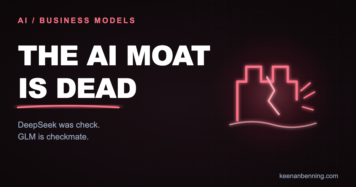 The AI Moat Is Dead